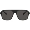 Dolce & Gabbana - Step Injection Sunglasses - Grey Black - Dolce & Gabbana Eyewear - Avvenice