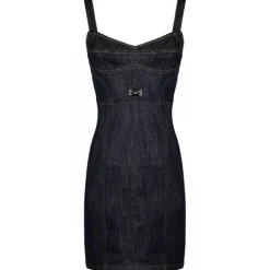 Dolce & Gabbana - Stretch Design Denim Dress - Dolce & Gabbana Exclusive Luxury Collection - Avvenice