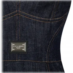 Dolce & Gabbana - Stretch Design Denim Dress - Dolce & Gabbana Exclusive Luxury Collection - Avvenice