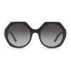 Dolce & Gabbana - Sunglasses in Nylon Fiber with Metal Plaque - Black - Dolce & Gabbana Eyewear - Avvenice