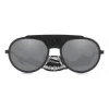 Dolce & Gabbana - Sunglasses in Metal with Fabric Band - Black - Dolce & Gabbana Eyewear - Avvenice
