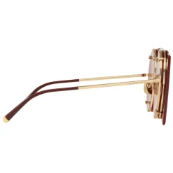 Dolce & Gabbana - Sunglasses in Gold Metal - Gold - Jewel - Sunglasses - Dolce & Gabbana Eyewear - Avvenice