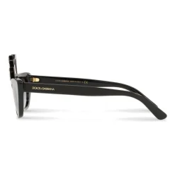 Dolce & Gabbana - Sunglasses Oval Cat-Eye Embellished with Crystals - Dolce & Gabbana Eyewear - Avvenice