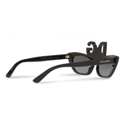 Dolce & Gabbana - Sunglasses Oval Cat-Eye Embellished with Crystals - Dolce & Gabbana Eyewear - Avvenice