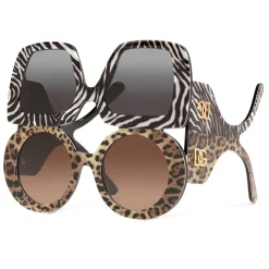 Dolce & Gabbana - Up & Down Sunglasses - Animal Print - Dolce & Gabbana Eyewear - Avvenice