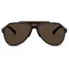 Dolce & Gabbana - Viale Piave 2.0 Sunglasses - Havana - Dolce & Gabbana Eyewear - Avvenice