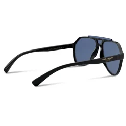 Dolce & Gabbana - Viale Piave 2.0 Sunglasses - Black Blue - Dolce & Gabbana Eyewear - Avvenice