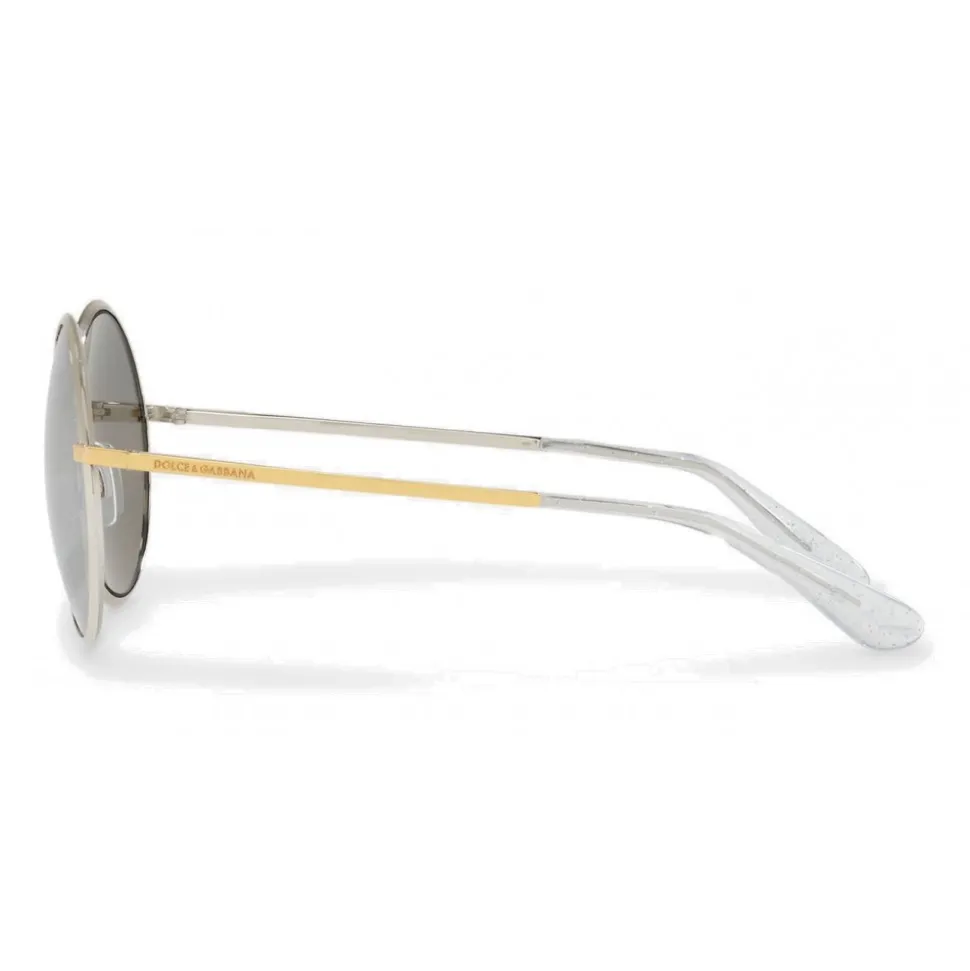 Dolce & Gabbana - Vintage Metal Sunglasses - Gold Silver - Dolce & Gabbana Eyewear - Avvenice