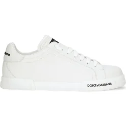 Dolce & Gabbana - White Low Top Sneakers - Dolce & Gabbana Exclusive Luxury Collection - Avvenice