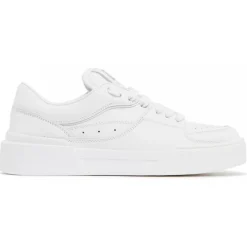 Dolce & Gabbana - White Low Top Sneakers - Dolce & Gabbana Exclusive Luxury Collection - Avvenice