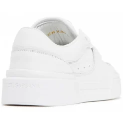 Dolce & Gabbana - White Low Top Sneakers - Dolce & Gabbana Exclusive Luxury Collection - Avvenice
