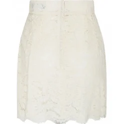 Dolce & Gabbana - White Floral Lace Miniskirt - Dolce & Gabbana Exclusive Luxury Collection - Avvenice