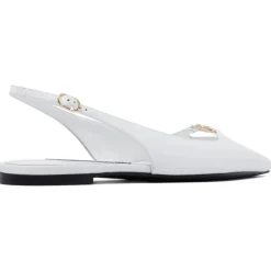 Dolce & Gabbana - White Slingback Shoes - Dolce & Gabbana Exclusive Luxury Collection - Avvenice