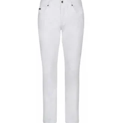 Dolce & Gabbana - White Stretch Jeans - Dolce & Gabbana Exclusive Luxury Collection - Avvenice