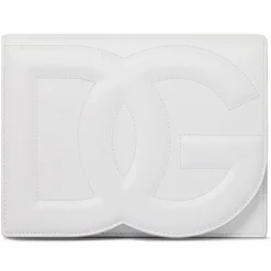 Dolce & Gabbana - White DG Logo Crossbody Bag - Dolce & Gabbana Exclusive Luxury Collection - Avvenice