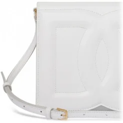 Dolce & Gabbana - White DG Logo Crossbody Bag - Dolce & Gabbana Exclusive Luxury Collection - Avvenice