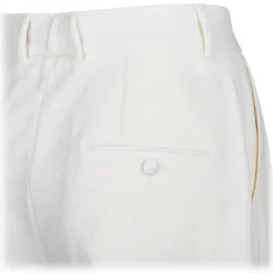 Dolce & Gabbana - White Wool Pants - Dolce & Gabbana Exclusive Luxury Collection - Avvenice