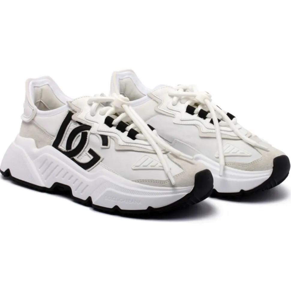 Dolce & Gabbana - White Day Master Sneakers - Dolce & Gabbana Exclusive Luxury Collection - Avvenice