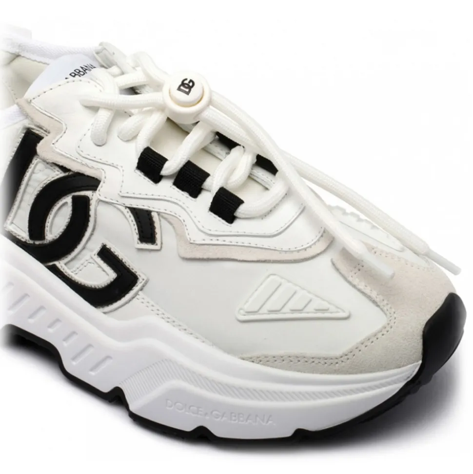 Dolce & Gabbana - White Day Master Sneakers - Dolce & Gabbana Exclusive Luxury Collection - Avvenice
