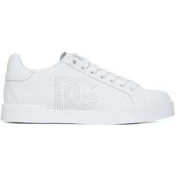Dolce & Gabbana - White Portofino Sneakers - Dolce & Gabbana Exclusive Luxury Collection - Avvenice