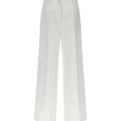 Dolce & Gabbana - White Pants - Dolce & Gabbana Exclusive Luxury Collection - Avvenice