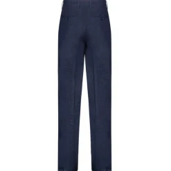 Dolce & Gabbana - Wide-Leg Blue Linen Pants - Dolce & Gabbana Exclusive Luxury Collection - Avvenice