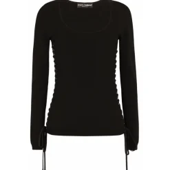 Dolce & Gabbana - Woman's Crew Neck Pullover - Dolce & Gabbana Exclusive Luxury Collection - Avvenice