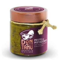 Don Tanu - Pistachio Green Pesto from Bronte P.D.O. - Preserved Foods - Sicily - Italy - 190 g - Avvenice