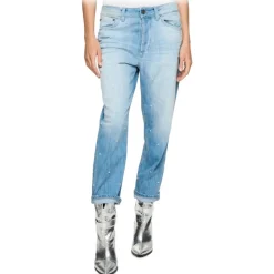 Dondup -  Jeans with Dot Light Appliqué Detail - Blue - Trousers - Luxury Exclusive Collection - Avvenice