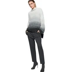 Dondup - Jewel Button Loose Trousers - Grey - Trousers - Luxury Exclusive Collection - Avvenice