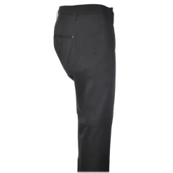 Dondup - Lightweight Cotton Trousers - Black - Trousers - Luxury Exclusive Collection - Avvenice
