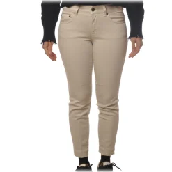 Dondup - Low-Waisted Jeans Model Rose - White - Trousers - Luxury Exclusive Collection - Avvenice