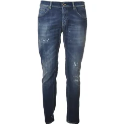 Dondup - Narrow Leg Jeans with Rips - Blue Jeans - Trousers - Luxury Exclusive Collection - Avvenice