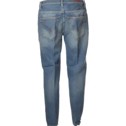 Dondup - Regular-Waisted Jeans Model Brighton - Light Blue - Trousers - Luxury Exclusive Collection - Avvenice