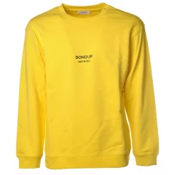 Dondup - Sweatshirt with Dondup Print - Yellow - Sweatshirt - Luxury Exclusive Collection - Avvenice