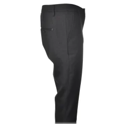 Dondup - Trousers Gaubert Model - Black/Blue - Trousers - Luxury Exclusive Collection - Avvenice