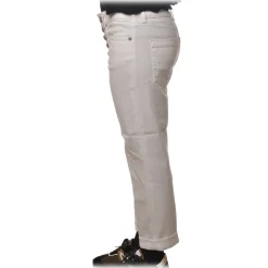 Dondup - Trousers Model Koons iwith Five Pockets - Brown - Trousers - Luxury Exclusive Collection - Avvenice