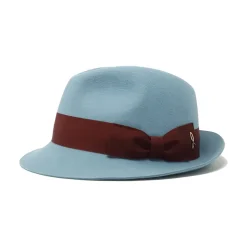 Doria 1905 - Arsenio - Trilby Hat Lagoon Cinnamon - Accessories - Handmade Artisan Italian Cap - Avvenice