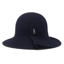 Doria 1905 - Azulina - Cloche Blue Abyss - Accessories - Handmade Artisan Italian Cap - Avvenice