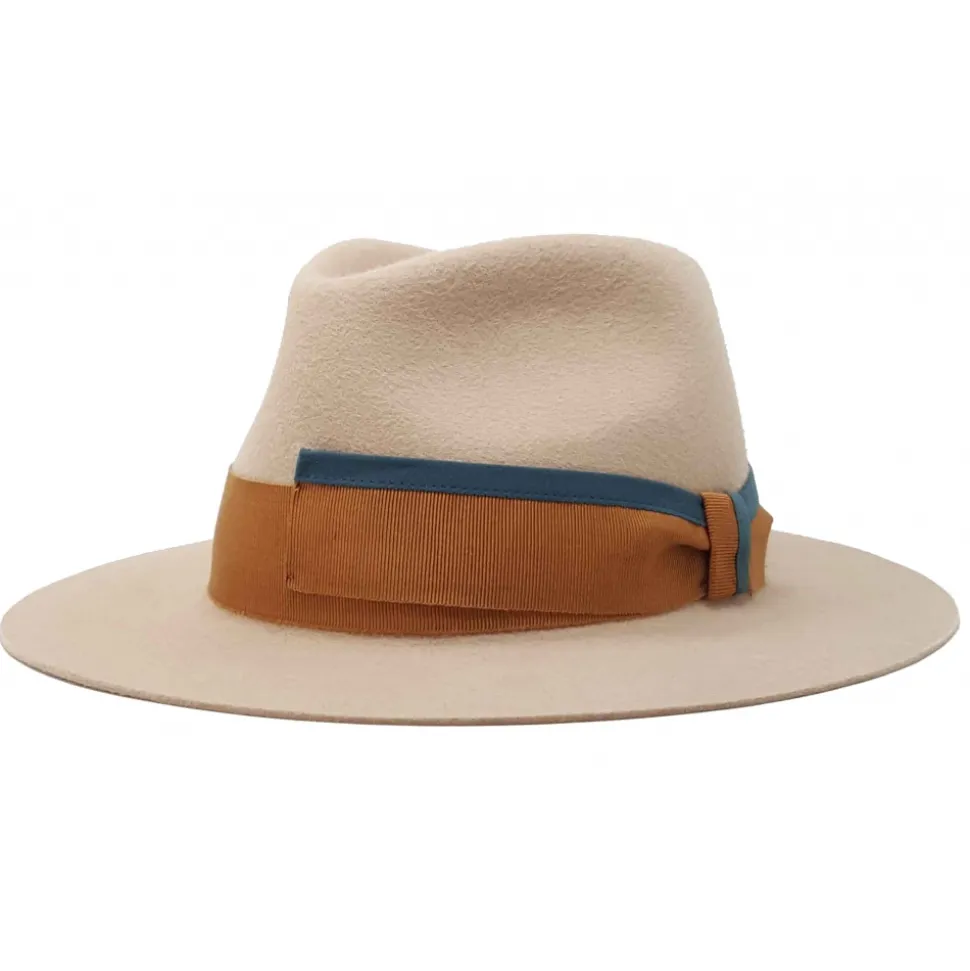 Doria 1905 - Caleb - Drop Hat Nut Caramel Petroleum - Accessories - Handmade Artisan Italian Cap - Avvenice