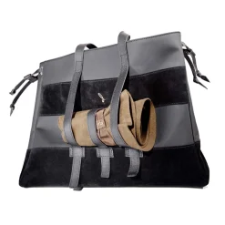 Doria 1905 - Heva - Hat-Bag Shopper Black - Accessories - Handmade Artisan Italian Bag - Avvenice