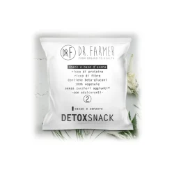 Dr. Farmer - Biodetox Snack - Cocoa and Ginger - 6 Pieces - 100 % Organic - 100 % Italian - 100 % Vegan - Organic Snack - Avvenice