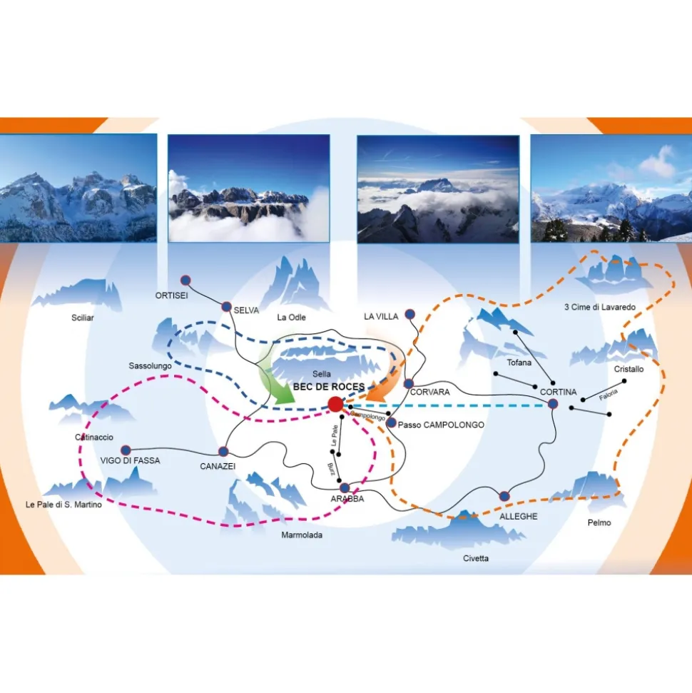 Elidolomiti - Dolomiti Heli-Tour - 10 Min - Roces - Arabba Sellaronda - Private Helicopter - Exclusive Luxury Private Tour - Avvenice