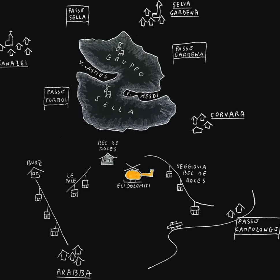 Elidolomiti - Dolomiti Heli-Tour - 10 Min - Roces - Arabba Sellaronda - Private Helicopter - Exclusive Luxury Private Tour - Avvenice