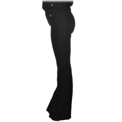 Elisabetta Franchi - Four Pocket Jeans Flared Leg - Black - Trousers - Made in Italy - Luxury Exclusive Collection - Avvenice