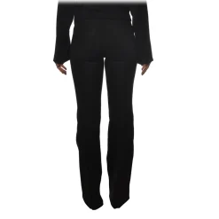 Elisabetta Franchi - Four Pocket Jeans Flared Leg - Black - Trousers - Made in Italy - Luxury Exclusive Collection - Avvenice