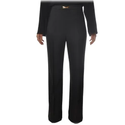 Elisabetta Franchi - High-Waisted Model with Zip - Black - Trousers - Made in Italy - Luxury Exclusive Collection - Avvenice