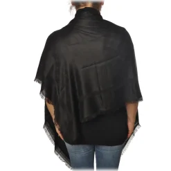 Elisabetta Franchi - Light Pashmina - Black - Scarf - Made in Italy - Luxury Exclusive Collection - Avvenice