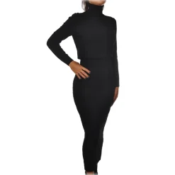 Elisabetta Franchi - Long Sleeve Dress - Black - Dress - Made in Italy - Luxury Exclusive Collection - Avvenice