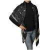 Elisabetta Franchi - Scarf in Logoed Pattern - Black - Scarf - Made in Italy - Luxury Exclusive Collection - Avvenice